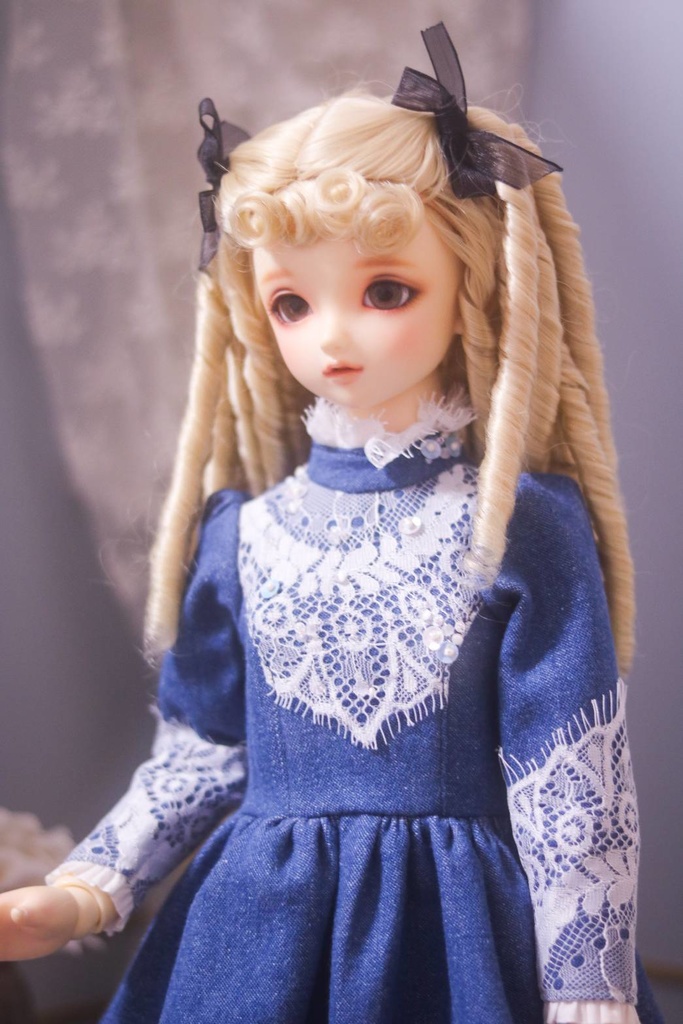 【1/3】♡デニムの侍女ドレス♡