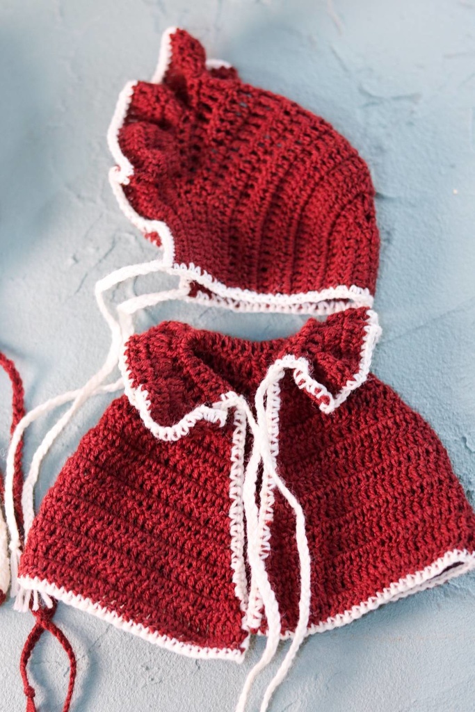 【1/3】♡聖夜のポンチョセット♡【Red】