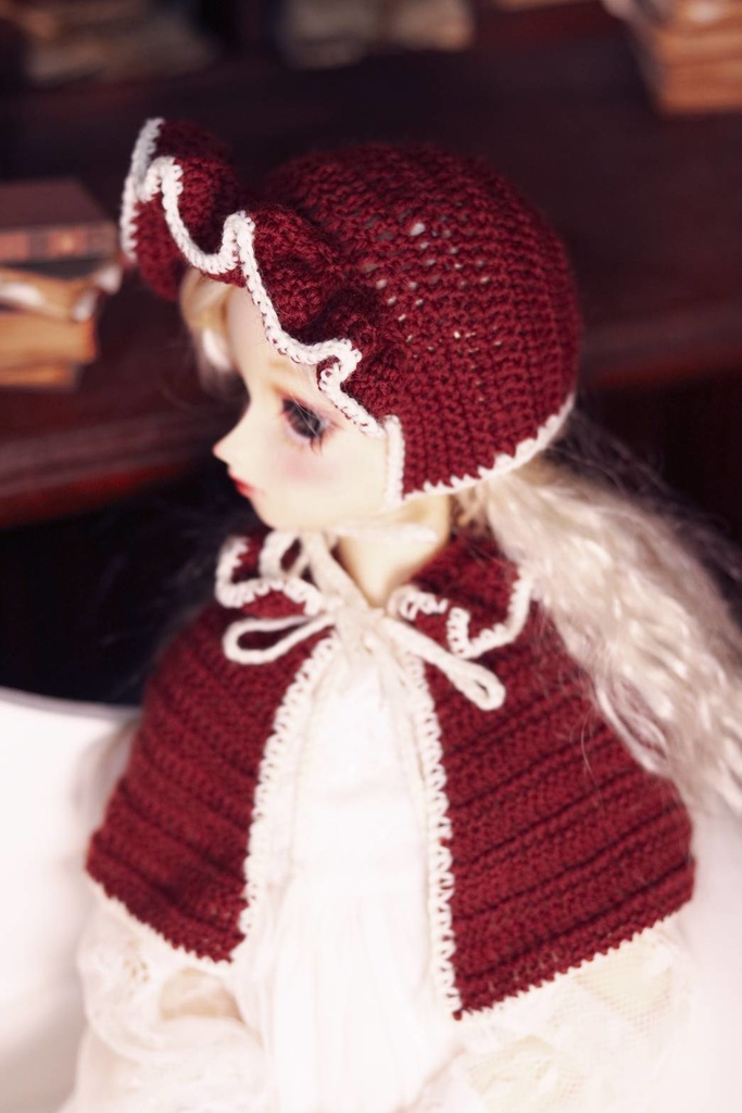 【1/3】♡聖夜のポンチョセット♡【Red】