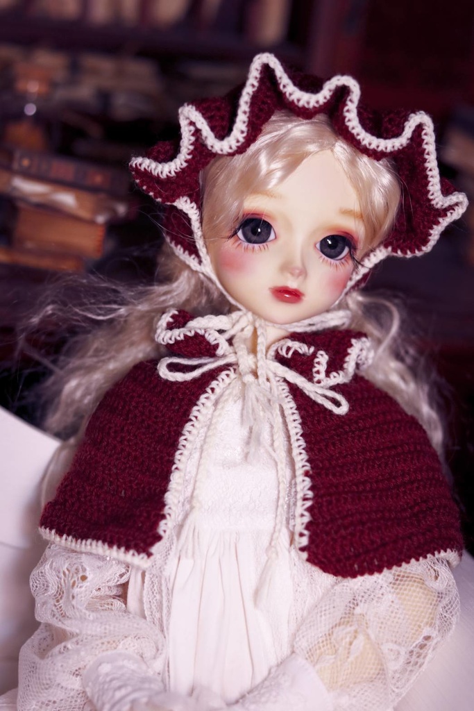 【1/3】♡聖夜のポンチョセット♡【Red】