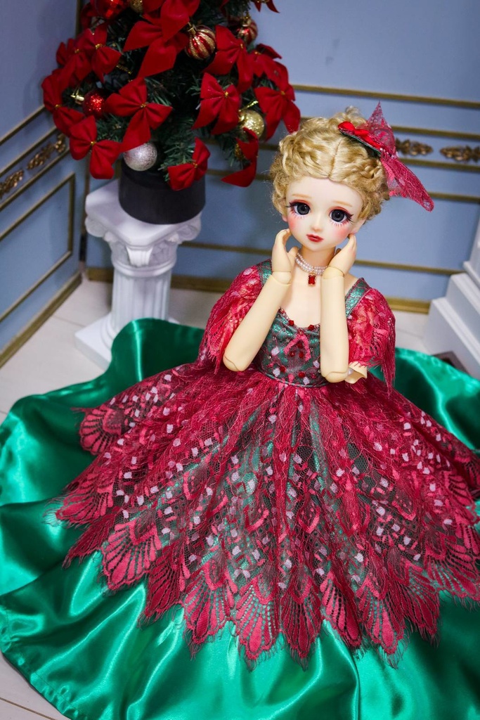 【1/3】♡聖夜の実りドレスset♡【SD】