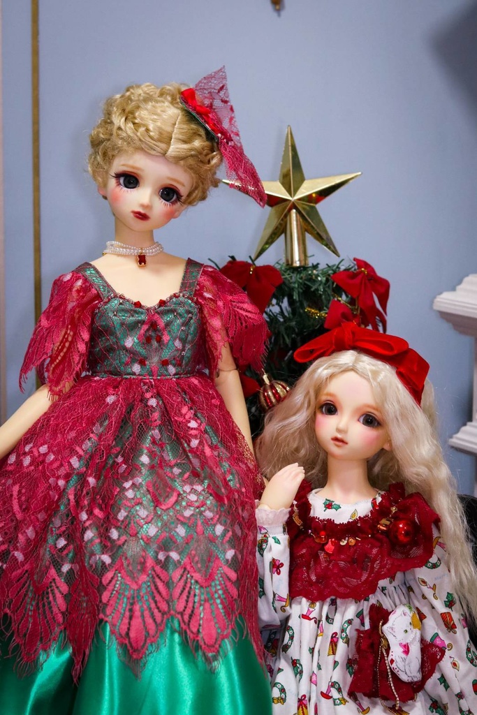 【1/3】♡聖夜の実りドレスset♡【SD】