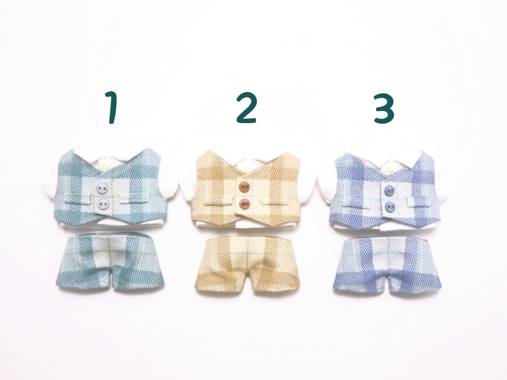 ぬい服 3点セット