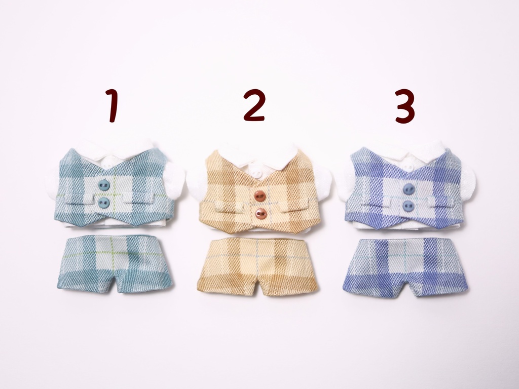 ぬい服　3点セット