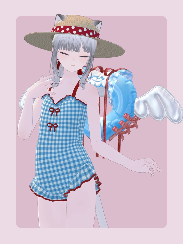 ribbon swim wear