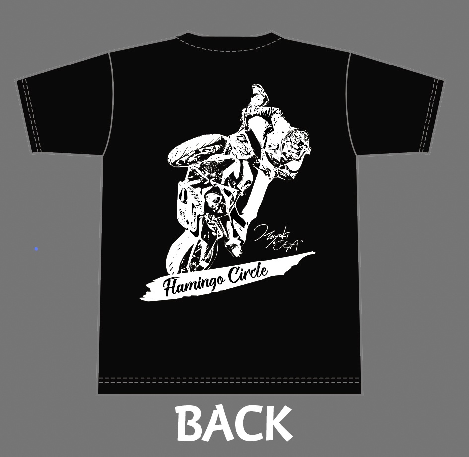 OGAチャンネル 「フラミンゴ」 Tシャツ