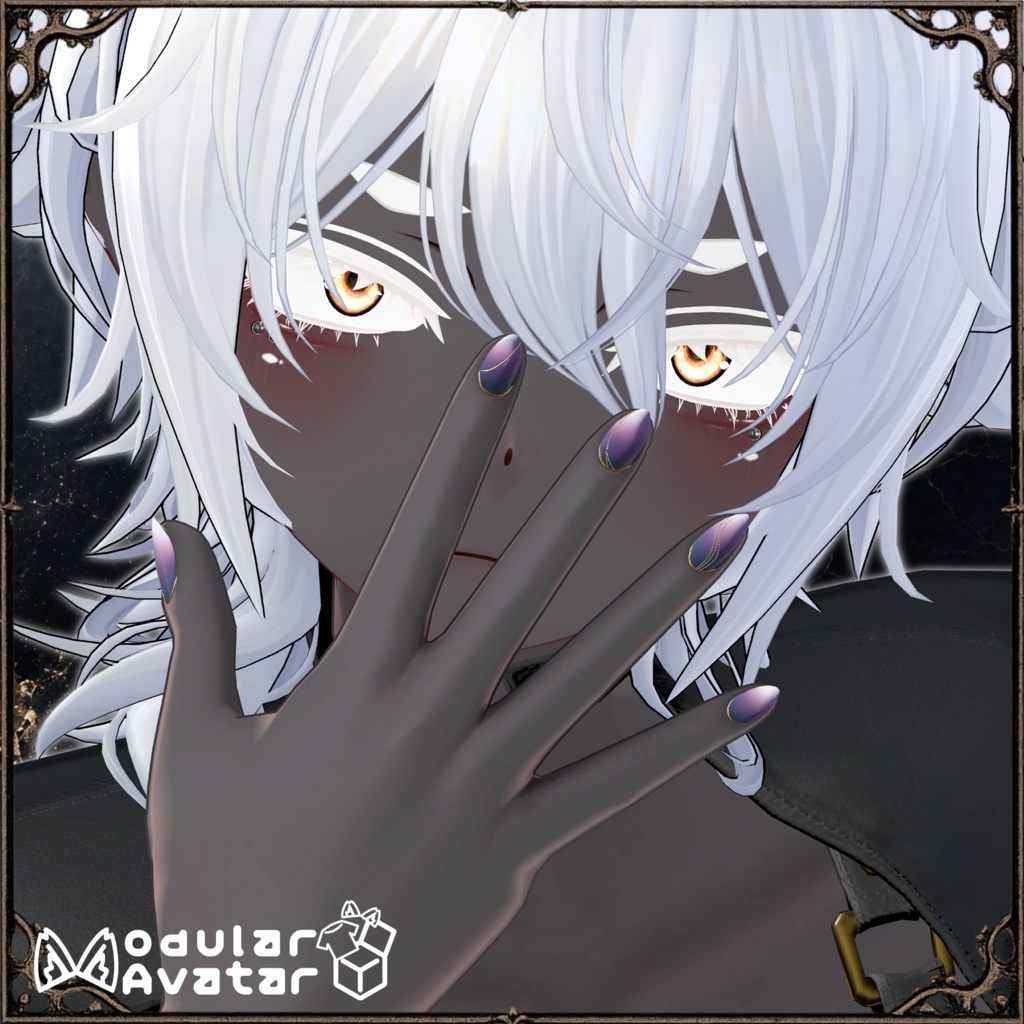 【発売記念セール】Noctiluce_Nails【マルチアバター対応】