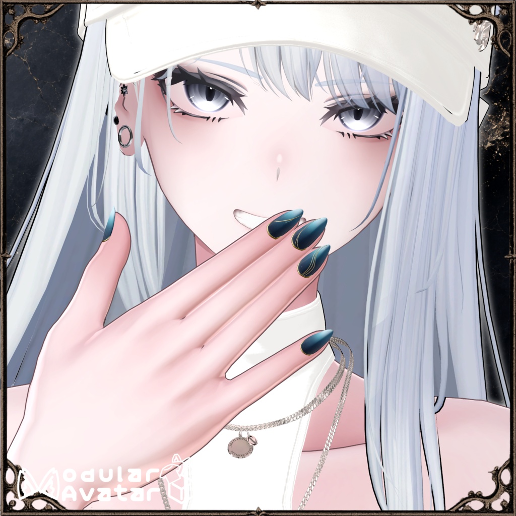 【発売記念セール】Noctiluce_Nails【マルチアバター対応】