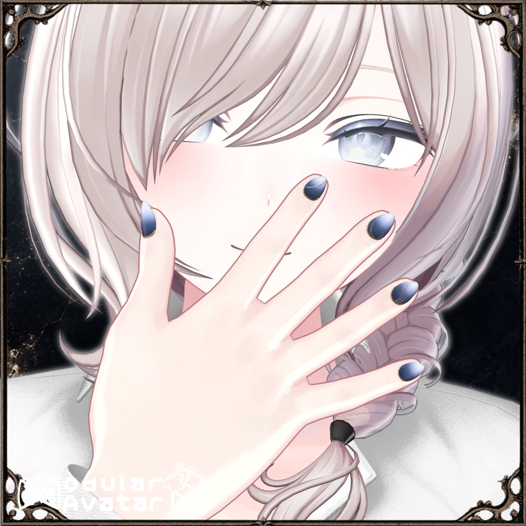 【発売記念セール】Noctiluce_Nails【マルチアバター対応】