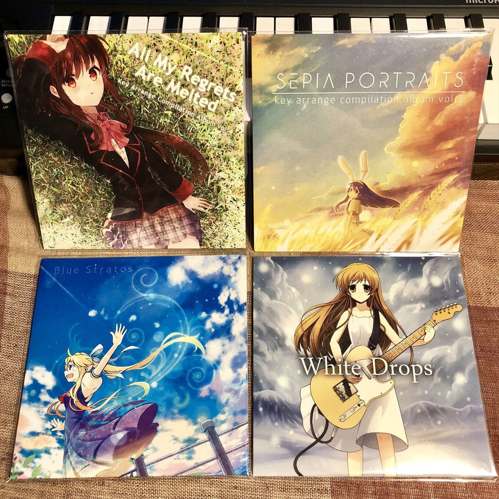 【Apollo一点限定】Keyアレンジコンピvol.1~4セット