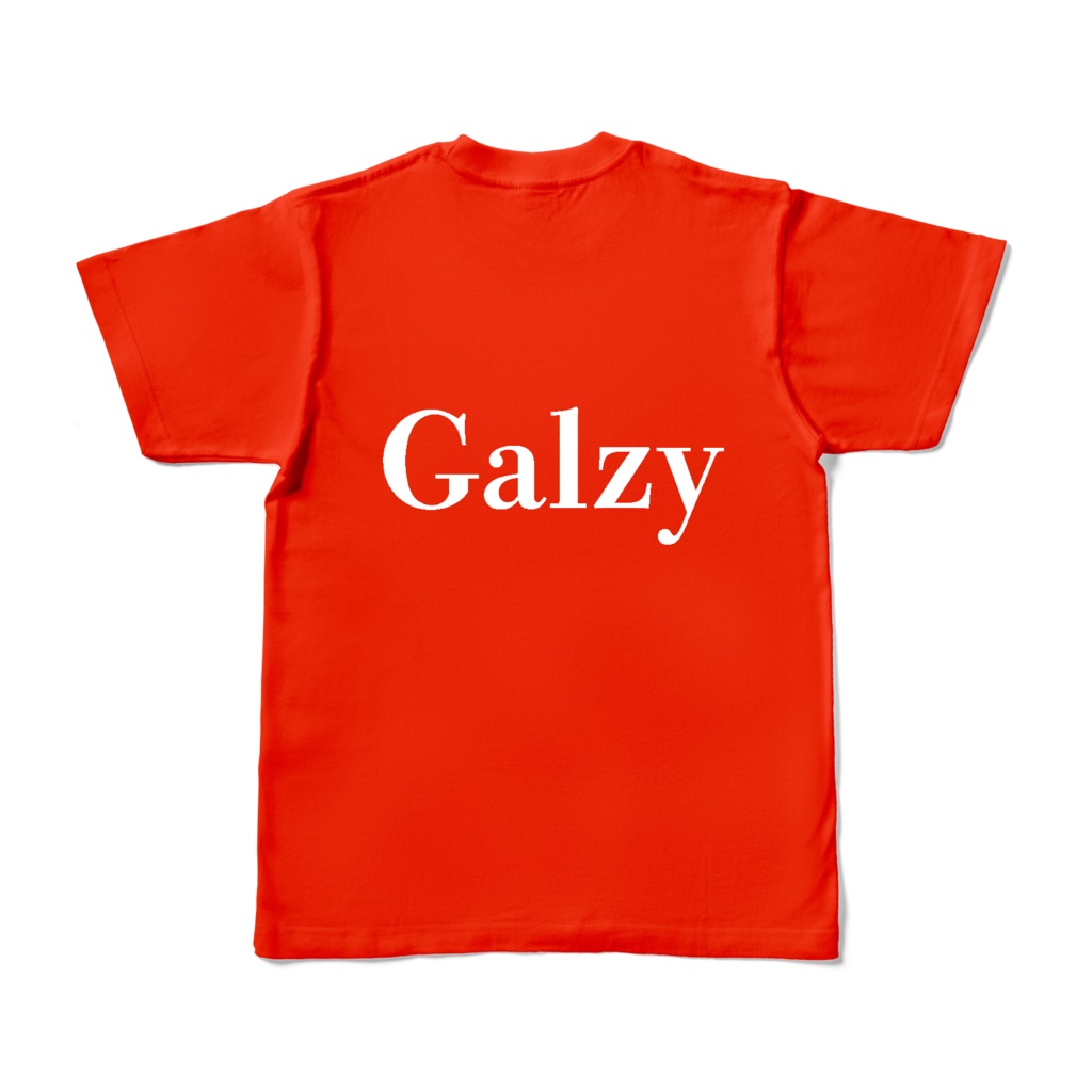 GalzyTシャツ レッド