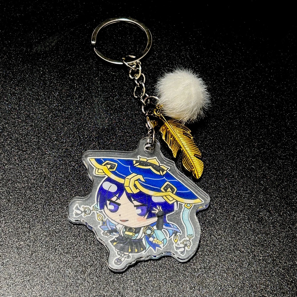 原神：放浪者 アクリルチャーム（キーホルダー付）