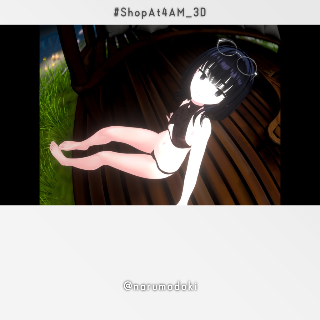 【shinano対応衣装】Pareo Swimsuit