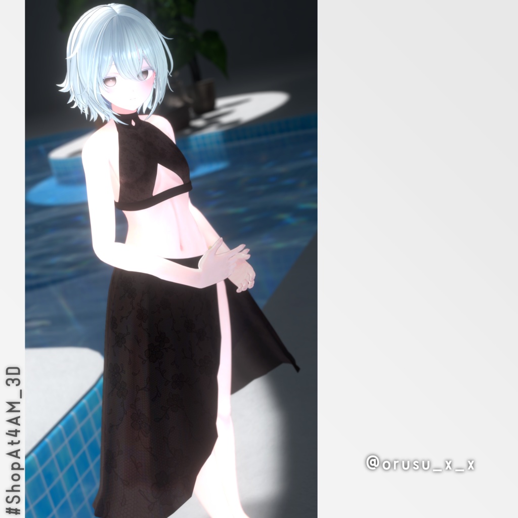 【shinano対応衣装】Pareo Swimsuit