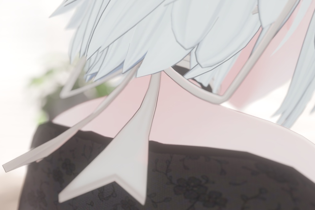 【2アバター対応】Simple Ribbon Choker 2