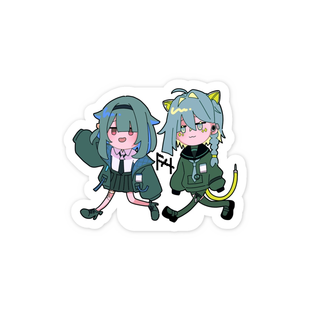 ◇A/Nulxxl1周年記念◇ 一緒にあんゆーでこ～ステッカー