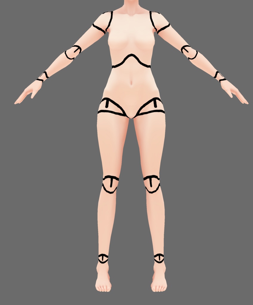 doll body skin 