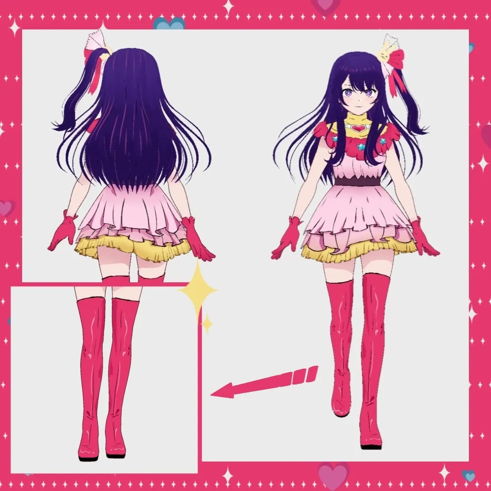 星 ほし 野 の アイ Ai hoshino model 🎆