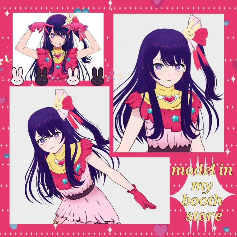 Ai hoshino hair 【VRoid】