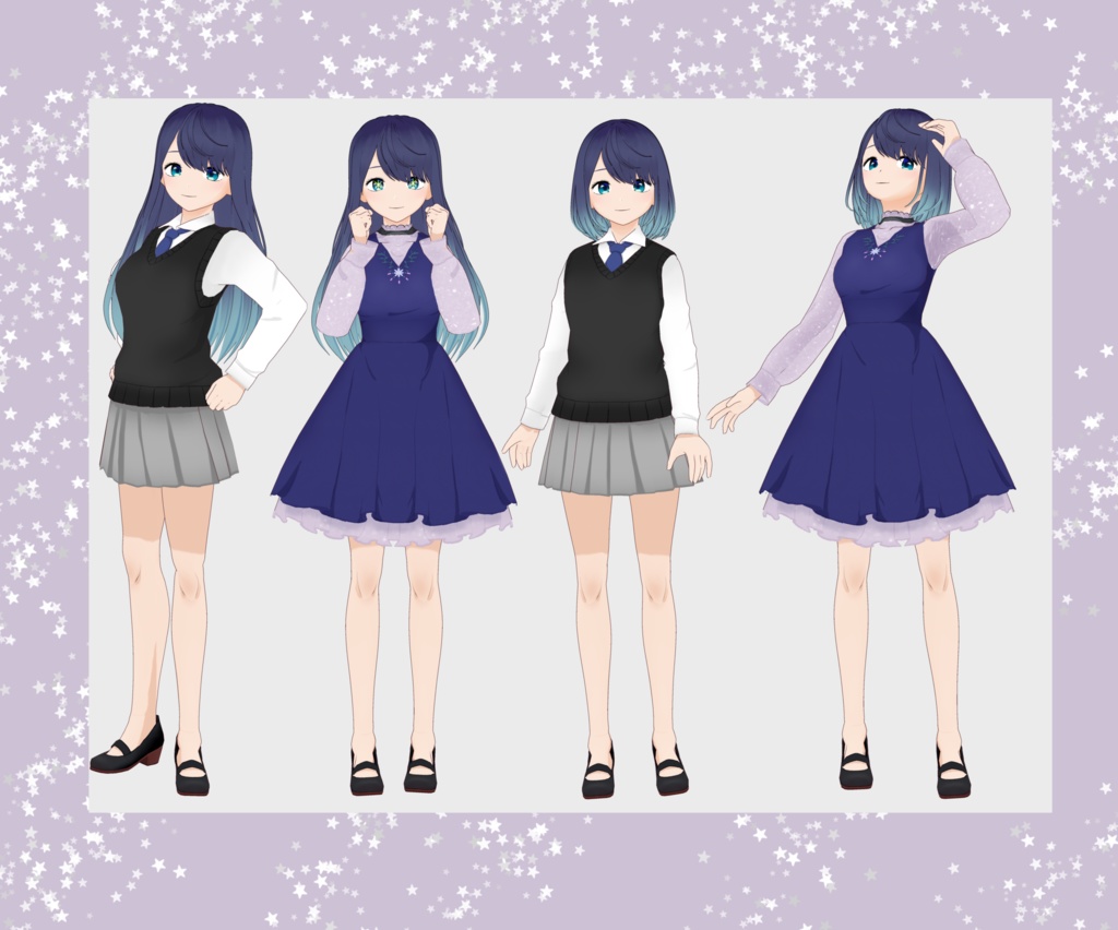 Kurokawa Akane model vr chat