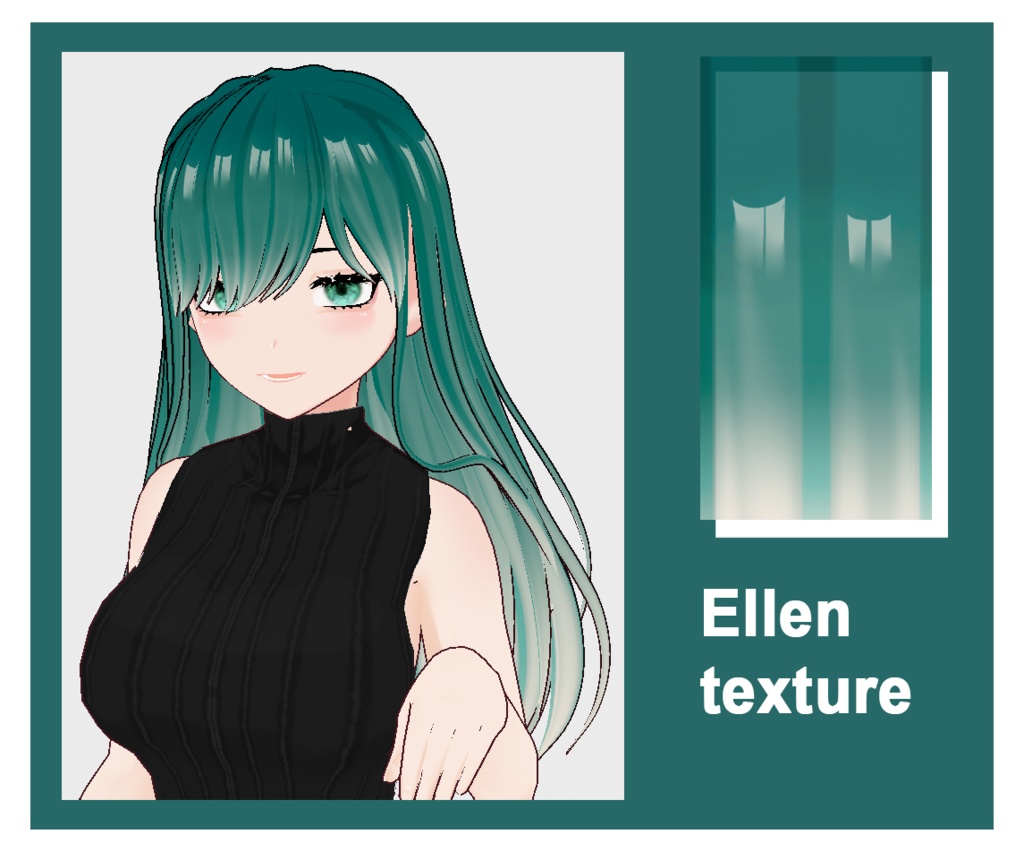 🌟 Hairs Textures Ver 1 🌌 【VRoid】 