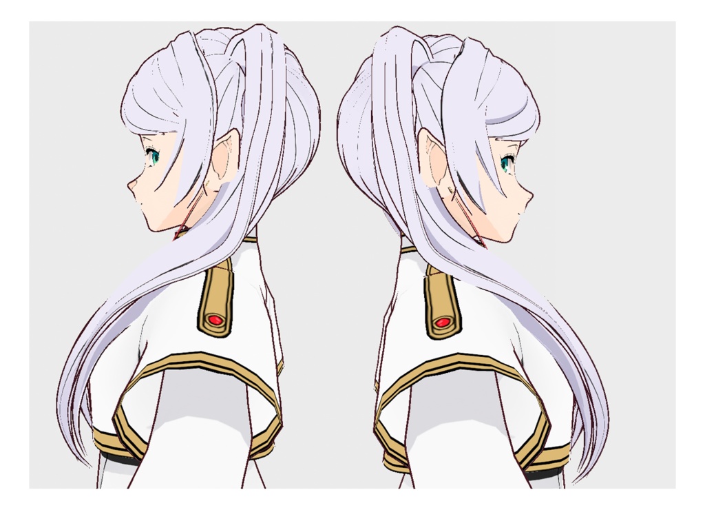 Frieren hair【VRoid】