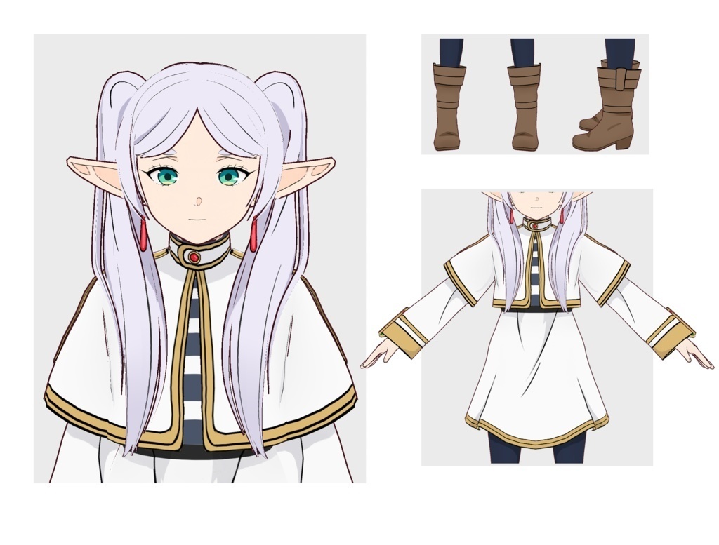 Frieren outfit 【VRoid】