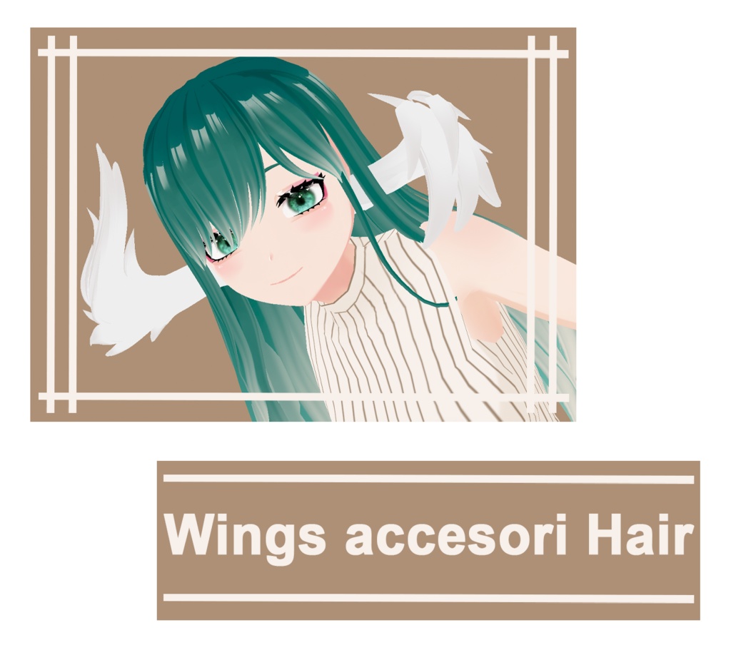 Angel Wings accesori 【VRoid】