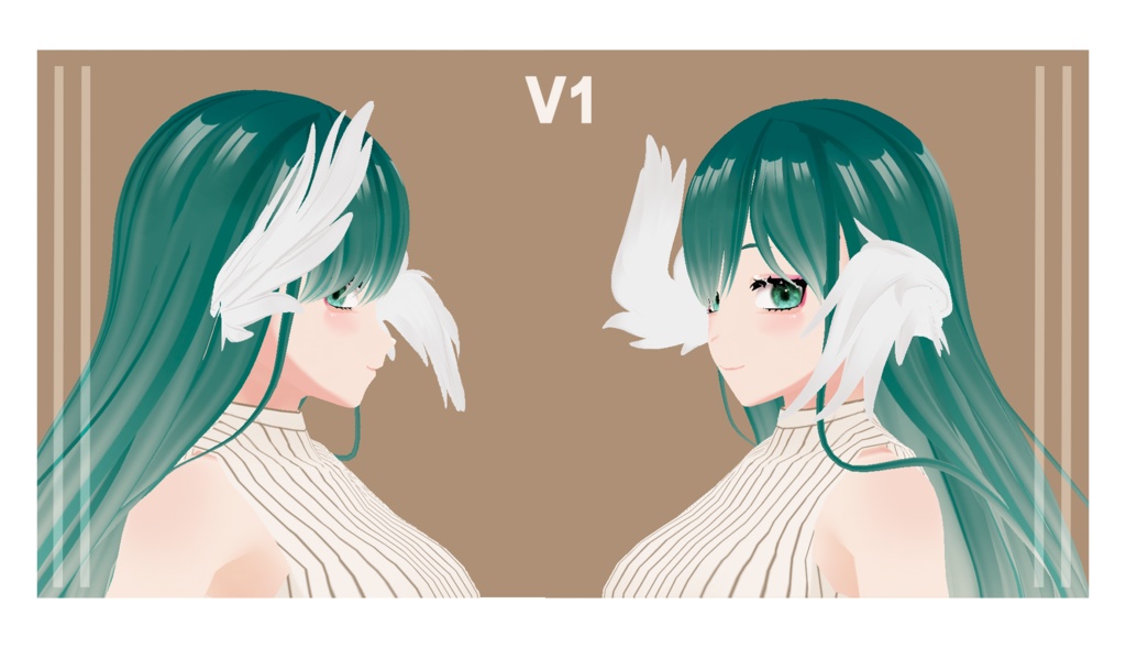 Angel Wings accesori 【VRoid】