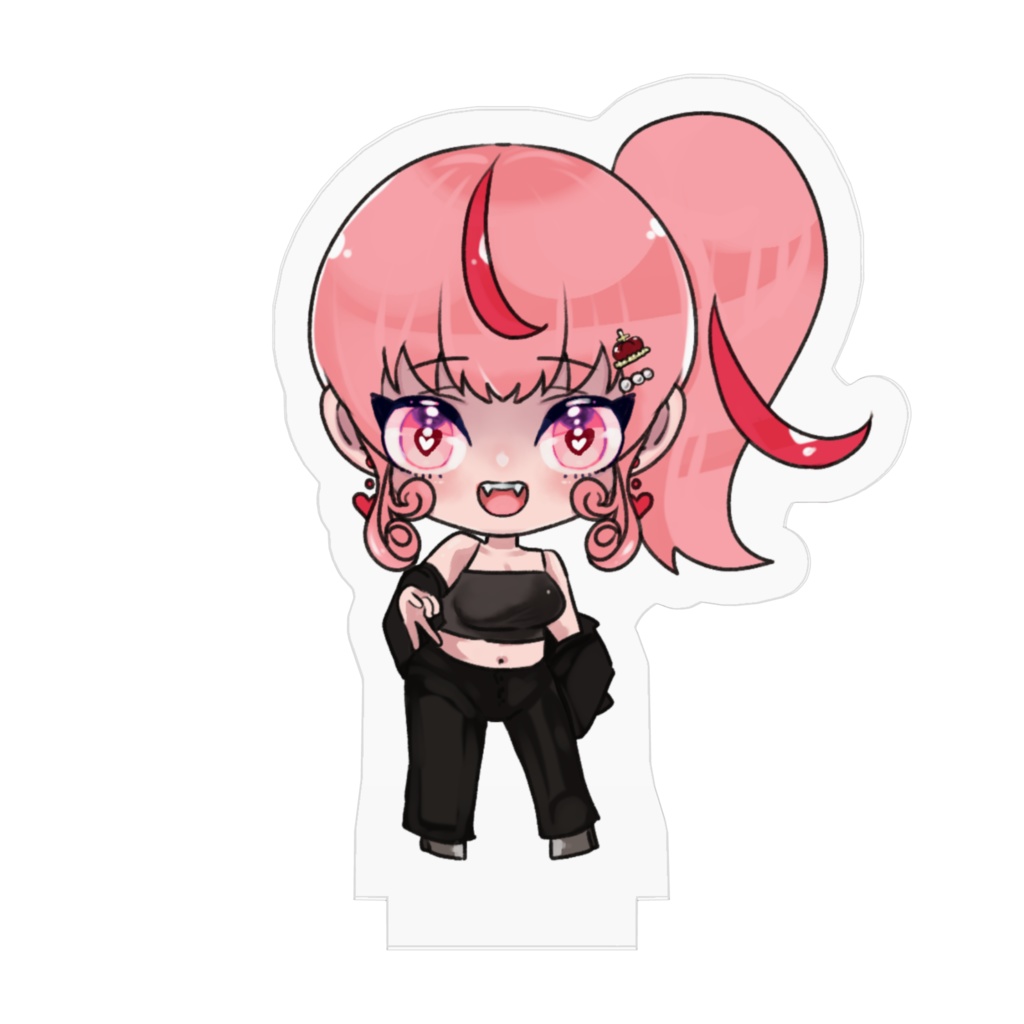 姫と一緒にお出掛けしよ!アクリルフィギュア【50x50mm】