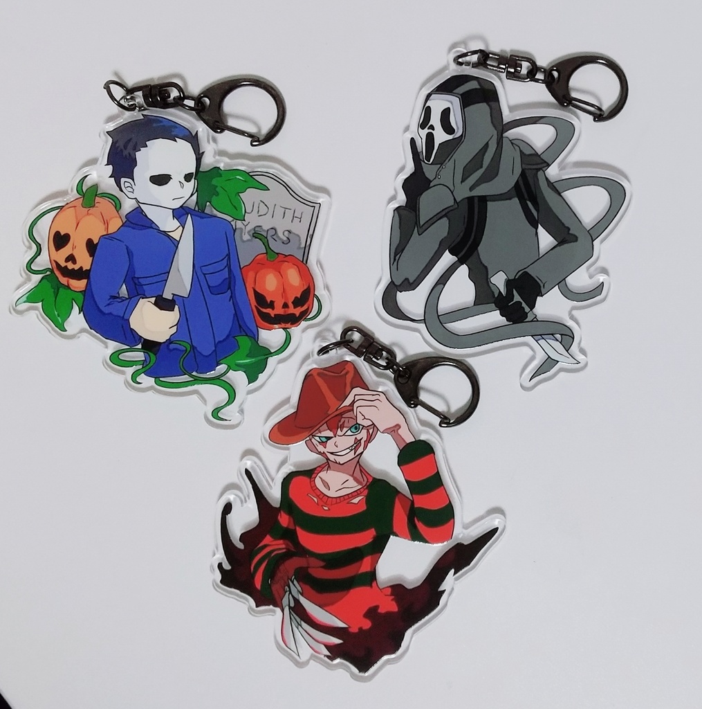 キラーアクリルキーホルダー