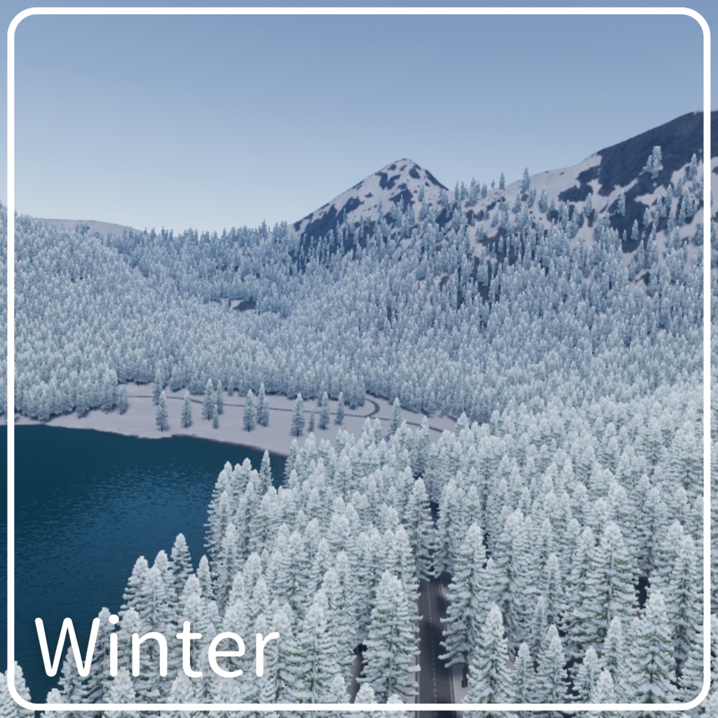 【VRC向け背景アセット】Fjordia