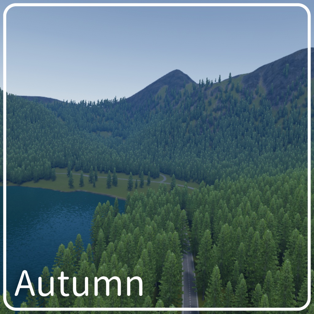 【VRC向け背景アセット】Fjordia