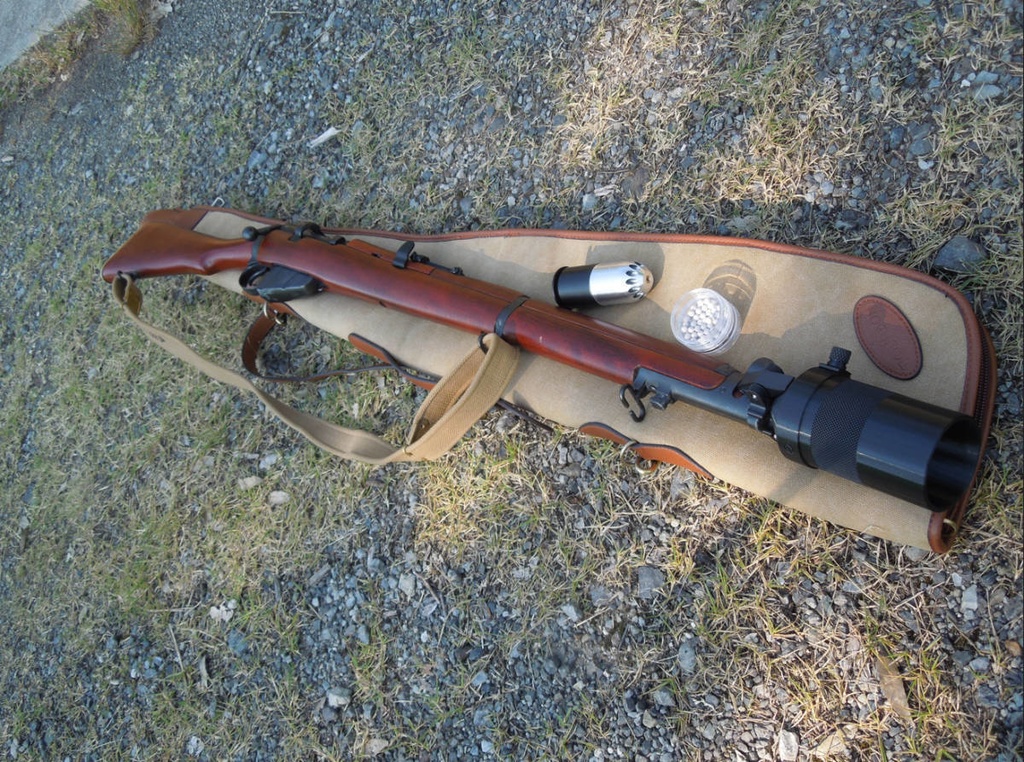 【 3D STL 】S&T Lee-Enfield No.1 Mk1 "Cup" Grenade Discharger 40mm shells Video Available