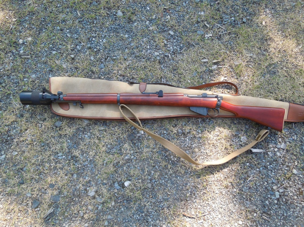 【 3D STL 】S&T Lee-Enfield No.1 Mk1 "Cup" Grenade Discharger 40mm shells Video Available