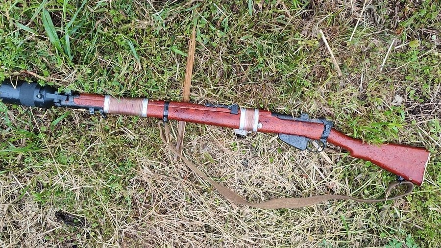 【 3D STL 】S&T Lee-Enfield No.1 Mk1 "Cup" Grenade Discharger 40mm shells Video Available