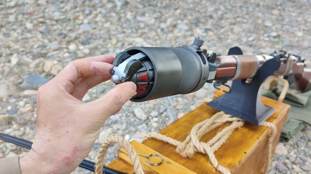 【 3D STL 】Grenade No.36M Mk.1 “Mills Bomb” Firecracer Video Available