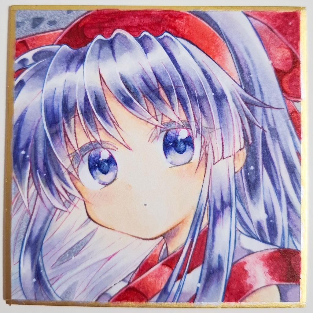 イラスト原画 サムライスピリッツ 豆色紙