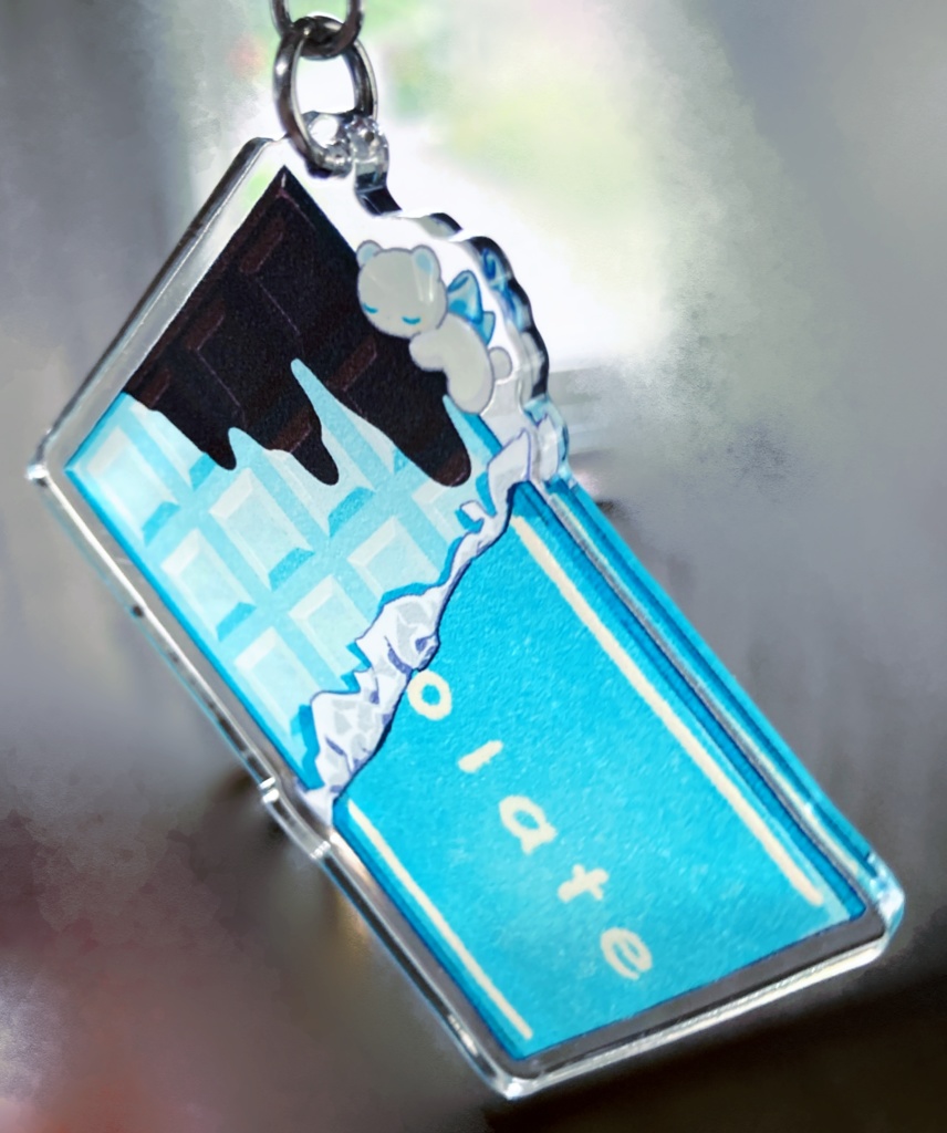 チョコミントのアクキー