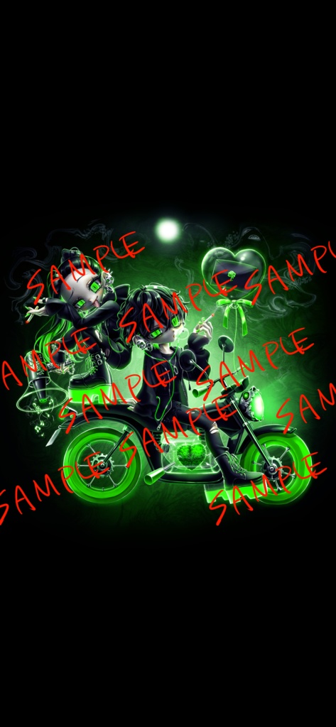 アクリルキーホルダー💚💚(音楽プレーヤー)