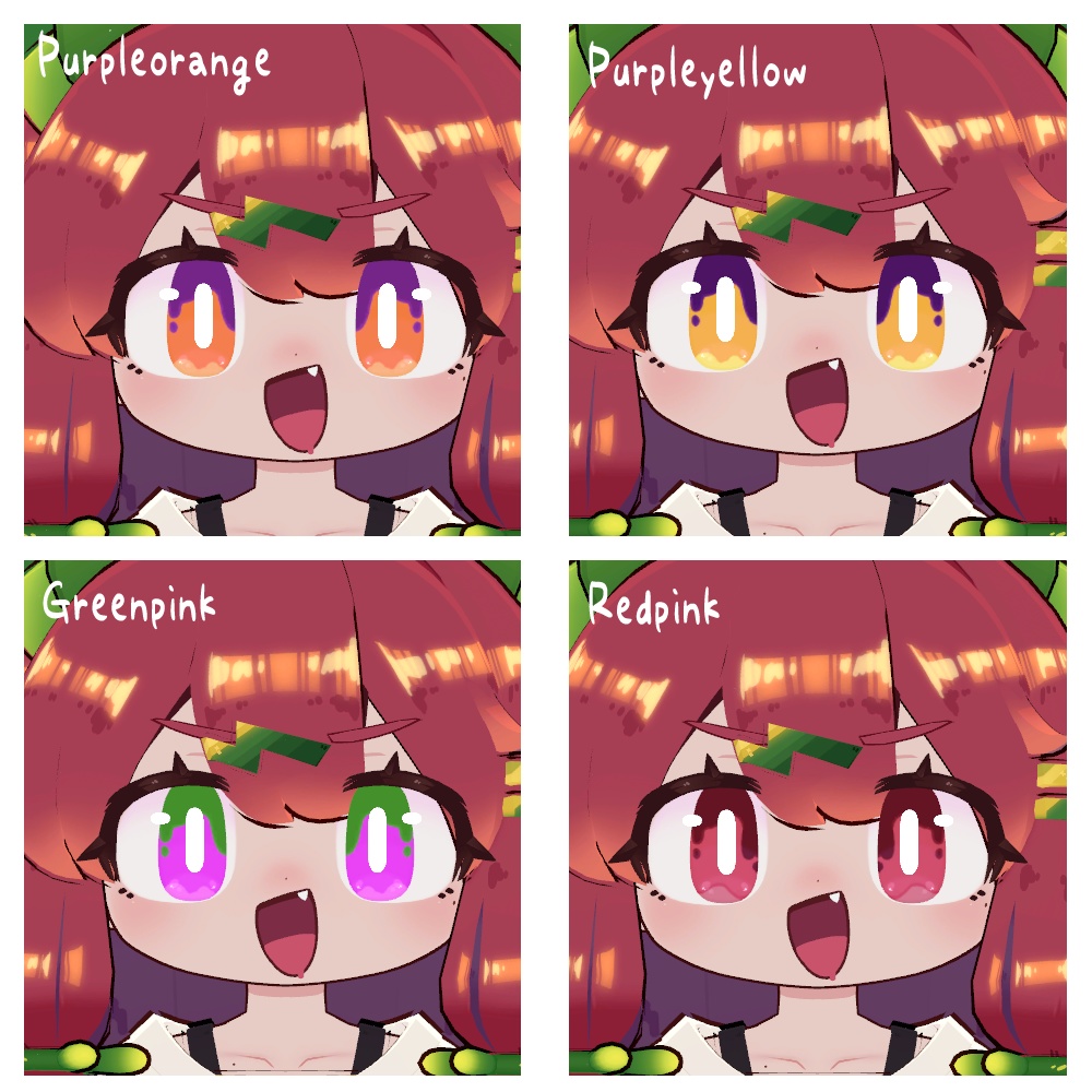 【イサナイ】ペンキEYE【アイテクスチャ/全4種類】