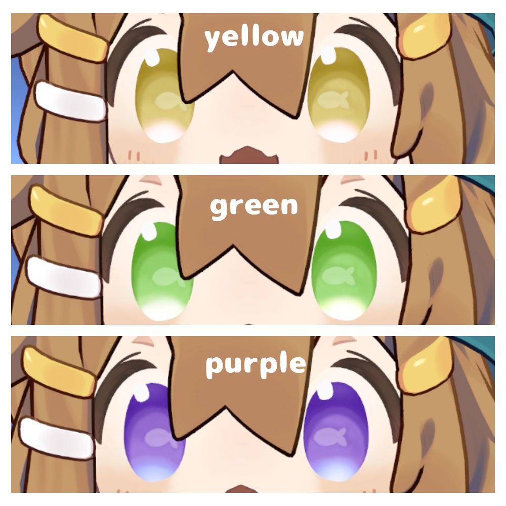 【まめひなた】おさかなEYE / 全6種類