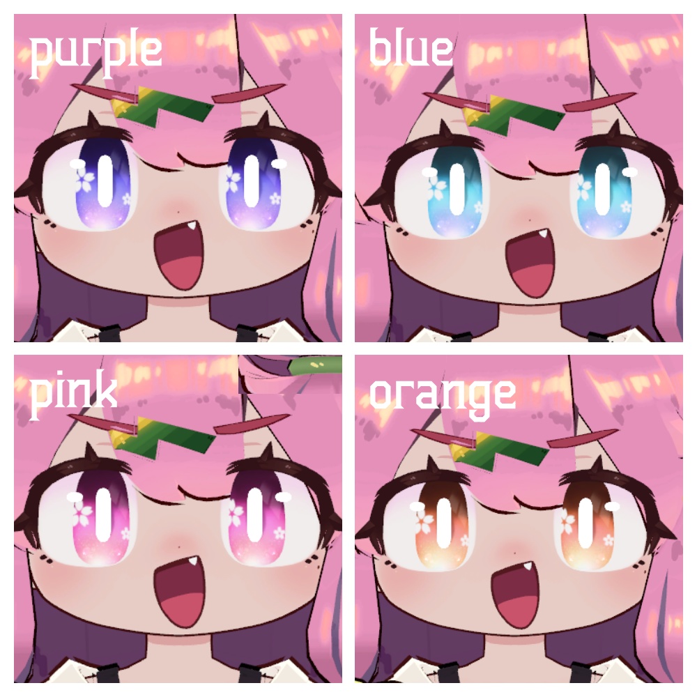 【イサナイ】桜EYE【アイテクスチャ/全8種類】