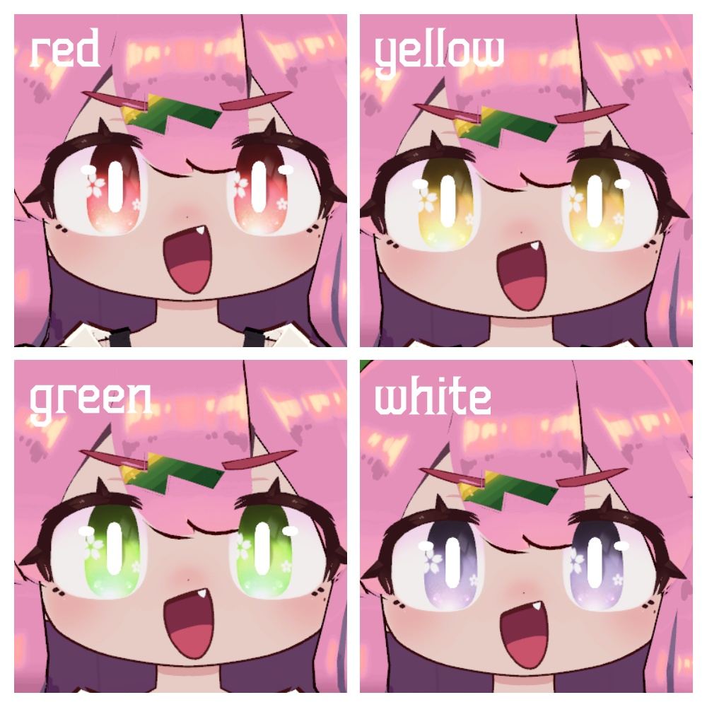 【イサナイ】桜EYE【アイテクスチャ/全8種類】