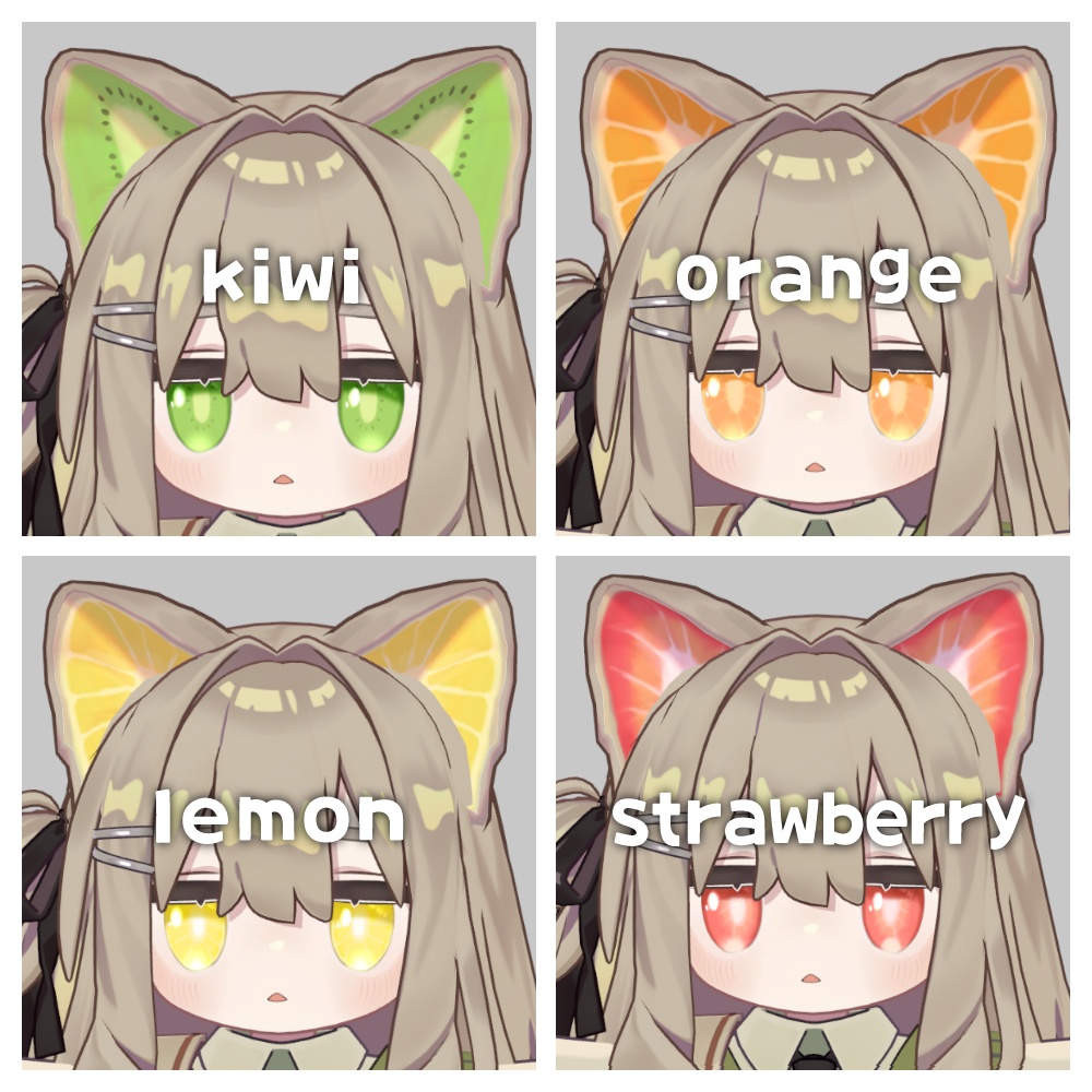 【キプフェル】フルーツ耳【全6種】