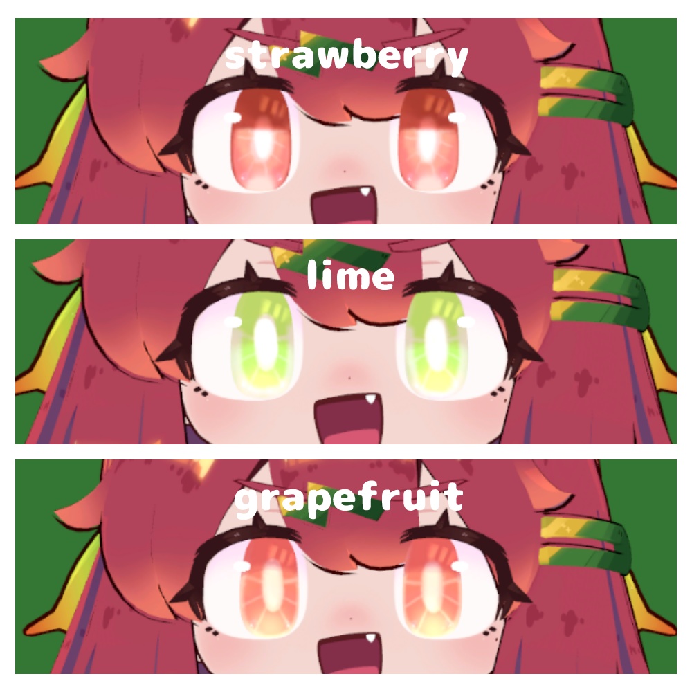 【イサナイ】フルーツEYE【全6種類】