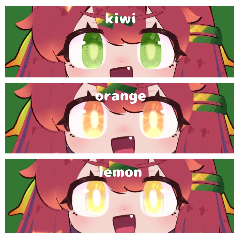 【イサナイ】フルーツEYE【全6種類】