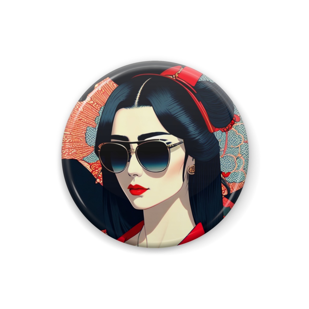 缶バッジ Can Badge 3 - 浮世絵