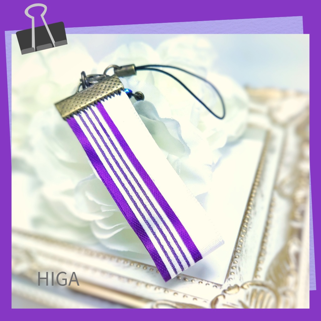 リボンストラップ 比嘉