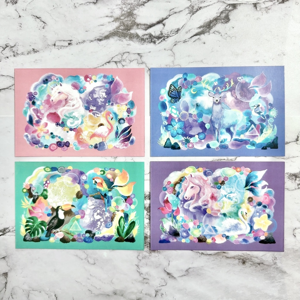 夢幻花譚シリーズ ポストカードセット